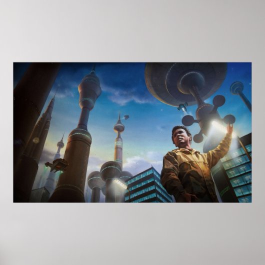 Isaac Asimov Foundation Poster (Vorne)