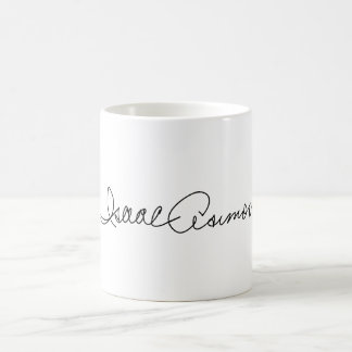 Isaac Asimov signature autograph famous history Kaffeetasse