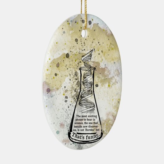 Isaac Asimov-Zitat Keramikornament (Rechts)