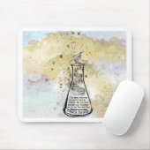Isaac Asimov-Zitat Mousepad (Mit Mouse)