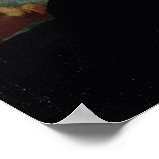 Isaac Blessing Jacob, 1637 Poster (Ecke)