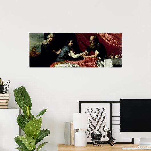 Isaac Blessing Jacob, 1637 Poster (Heimbüro)