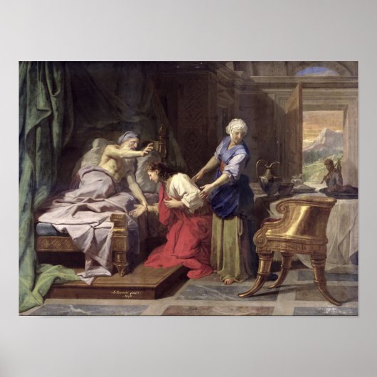 Isaac Blessing Jacob, 1692 Poster (Vorne)