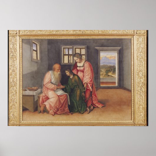 Isaac Blessing Jacob, c.1520 Poster (Vorne)