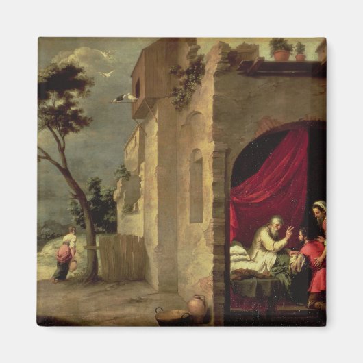 Isaac Blessing Jacob Magnet (Vorne)