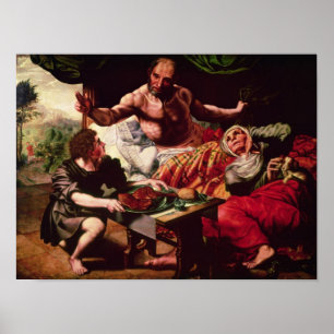 Isaac Blessing Jacob Poster