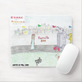 Isaac das Läufer 2 mousepad (Mit Mouse)