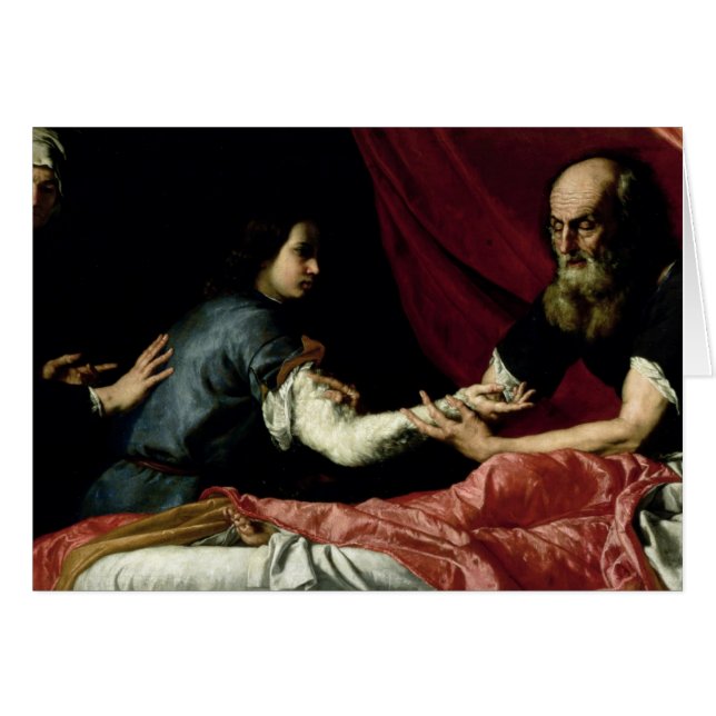 Isaac, der Jakob, 1637 segnet (Vorderseite (Horizontal))