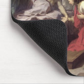 Isaac, der Jakob, 1692 segnet Mousepad (Ecke)