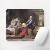 Isaac, der Jakob, 1692 segnet Mousepad (Mit Mouse)