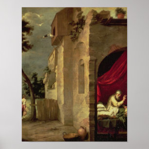 Isaac, der Jakob segnet Poster