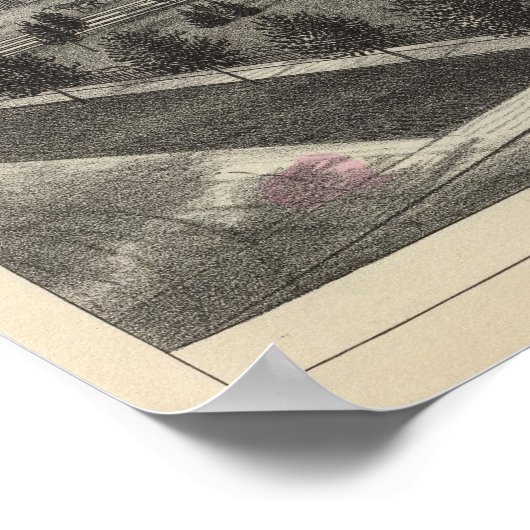 Isaac Mulholland Ranch and Residence, Kansas Poster (Ecke)