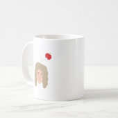 Isaac Newton Apple Physics Science Humor Kaffeetasse (Vorderseite Links)