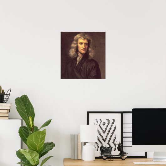 Isaac Newton Art Print Poster (Heimbüro)