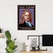 Isaac Newton - Causes Poster (Heimbüro)