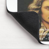 Isaac Newton "Giants Shoulders" Weisheitsgeschenke Mousepad (Ecke)