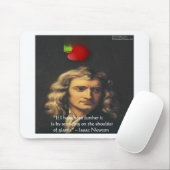 Isaac Newton "Giants Shoulders" Weisheitsgeschenke Mousepad (Mit Mouse)
