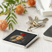 Isaac Newton "Giants Shoulders" Weisheitsgeschenke Schlüsselanhänger (Seite)