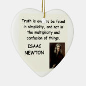 Isaac Newton Keramikornament (Rechts)