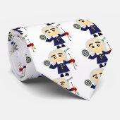 Isaac Newton Krawatte (Gerollt)