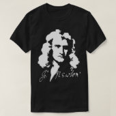 Isaac Newton laws of physics mathematics  T-Shirt (Design vorne)