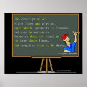 Isaac Newton Mathematics Poster (Vorne)