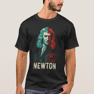 Isaac Newton Physik Science Astronomie 2 T-Shirt