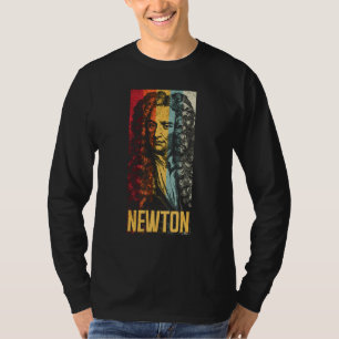 Isaac Newton Physiker Physik Wissenschaft Astronom T-Shirt