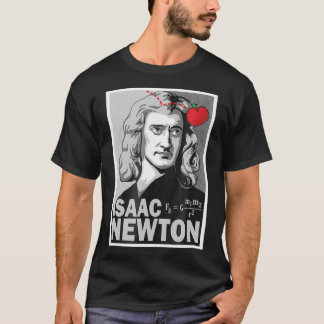 Isaac Newton Poster Style Pop Art T-Shirt
