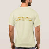 Isaac Newton T-Shirt (Rückseite)