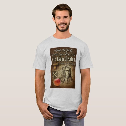 Isaac Newton T-Shirt (Vorne ganz)