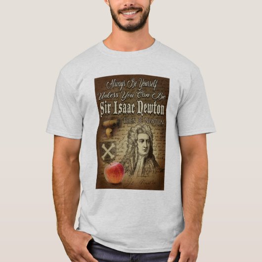 Isaac Newton T-Shirt (Vorderseite)