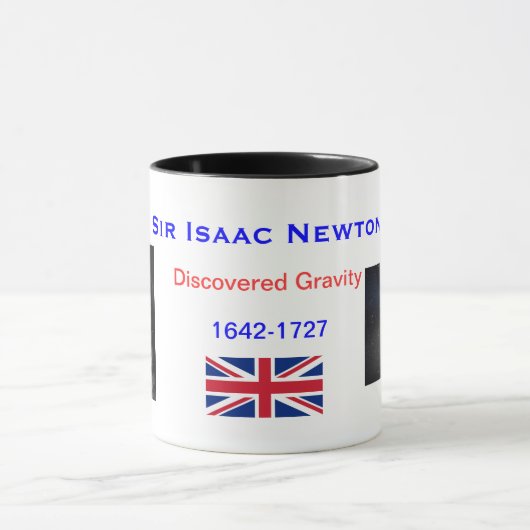 ISAAC NEWTON Tasse (Zentrum)
