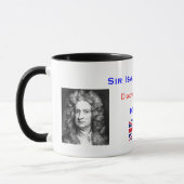 ISAAC NEWTON Tasse (Links)