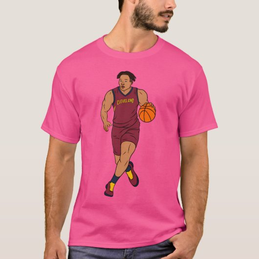 Isaac Okoro - Cleveland Basketball T-Shirt (Vorderseite)