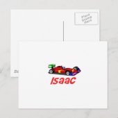 Isaac Postkarte (Vorne/Hinten)