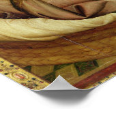 Isaac und Esau aus dem hohen Altar Poster (Ecke)