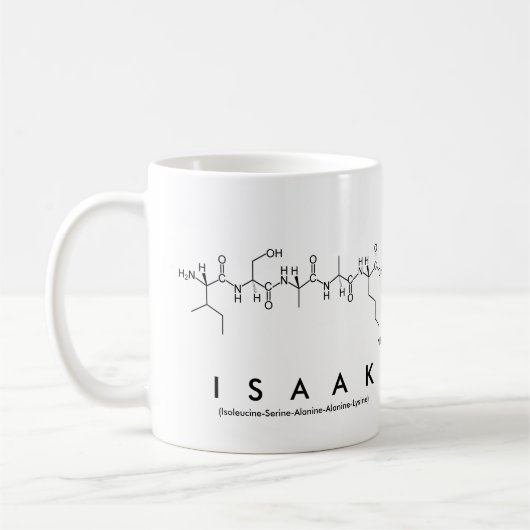 Isaak Peptidname Tasse (Links)