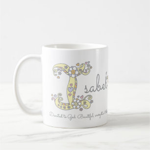 Isabel I Name und Bedeutung monogramm Tasse