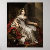 Isabel II von Spanien - Königin Poster (Vorne)