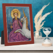 Isabel of France - Icon Plaque Fotoplatte (Seite)