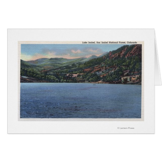 Isabel-See, Colorado (Vorderseite (Horizontal))