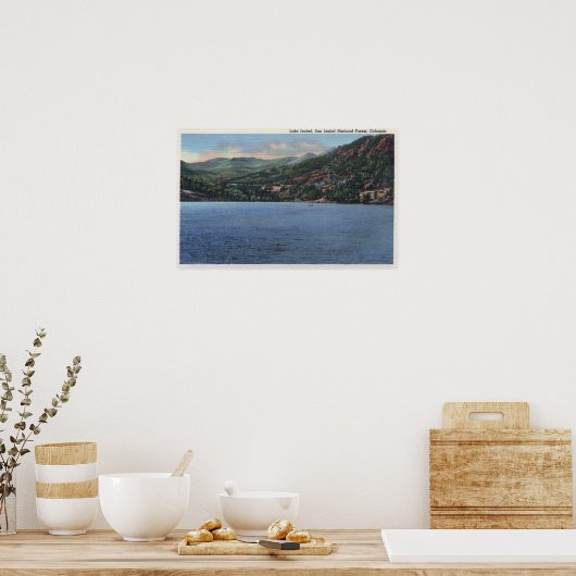 Isabel-See, Colorado Poster (Küche)