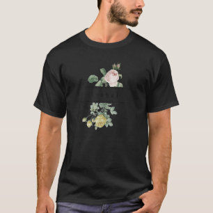Isabel Vorname Vintage Rosen Hochzeitsdusche Ros T-Shirt