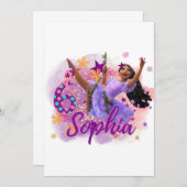 Isabela Encanto Custom Geburtstagskarte (Vorne/Hinten)