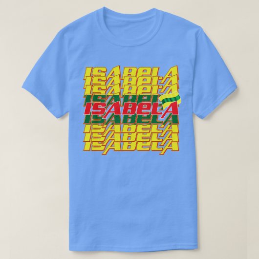 Isabela Kaskade Text 2 T-Shirt (Design vorne)