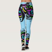 Isabella Blue Leggings (Rückseite)