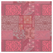 Isabella Burgundy Red Stoff (Nahaufnahme)