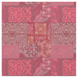 Isabella Burgundy Red Stoff