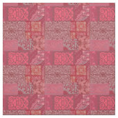 Isabella Burgundy Red Stoff (Muster)